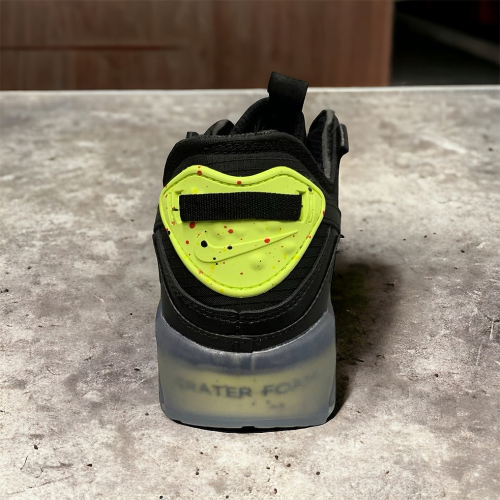 Nike air max black and lime green hotsell