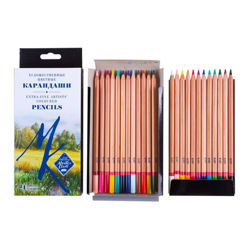 Набор профессиональных цветных карандашей Мастер-Класс
