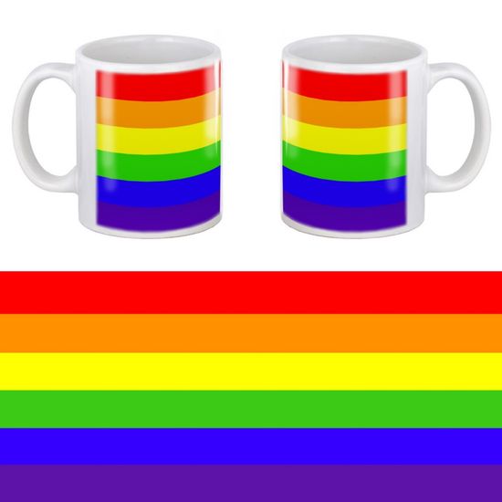 Кружка керамическая Rainbow, 330 мл