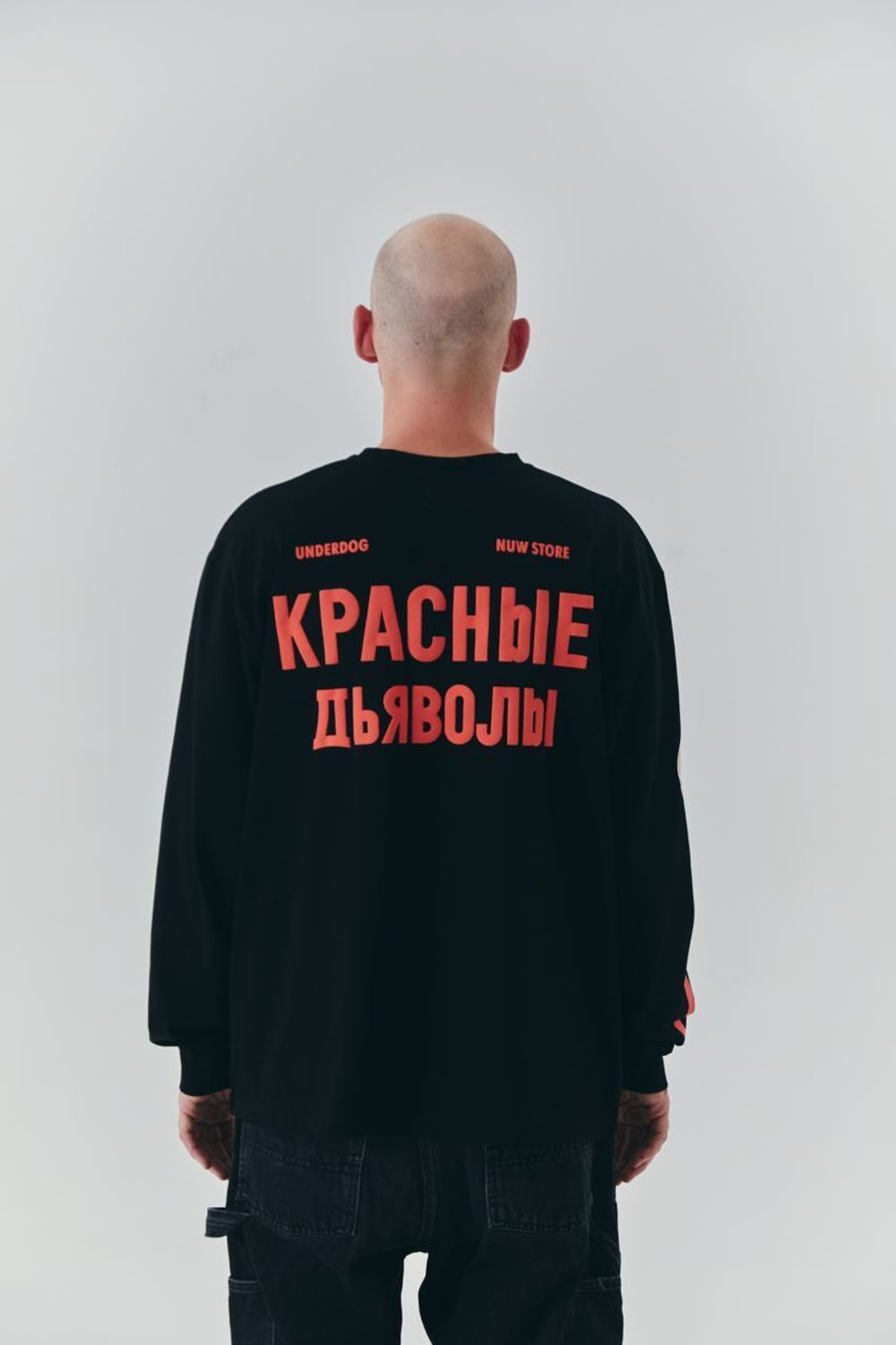 Лонгслив Underdog КД черный