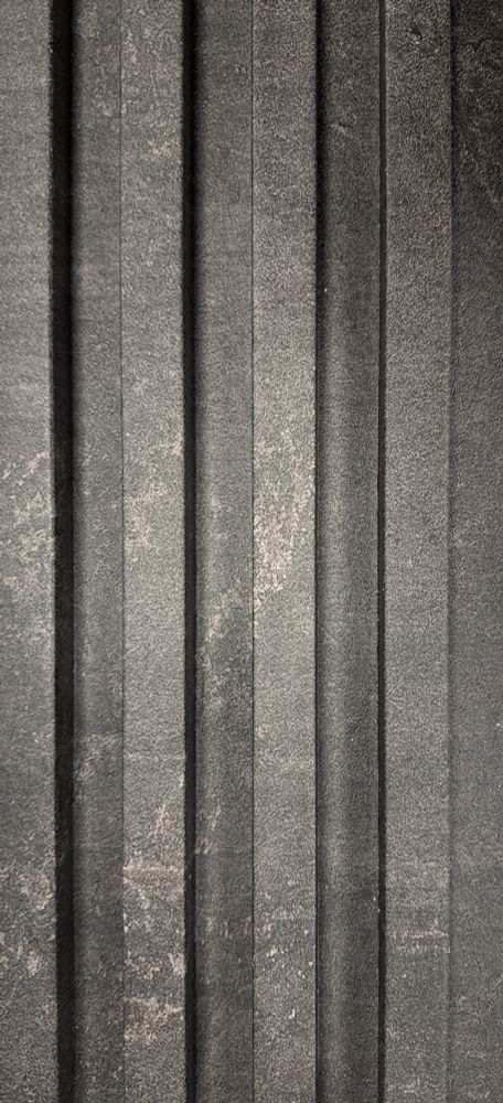Реечная ламинированная панель ПВХ LEGNO Черный песчаник 2900 мм
