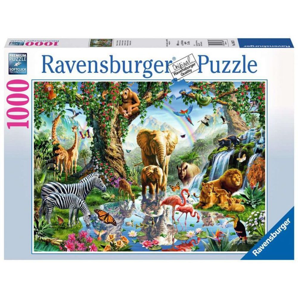 Ravensburger - Пазл Приключения в джунглях 1000 деталей. 198375