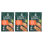 Simply Organic, маринадная смесь терияки, 3 пакетика по 28 г (0,99 унции)