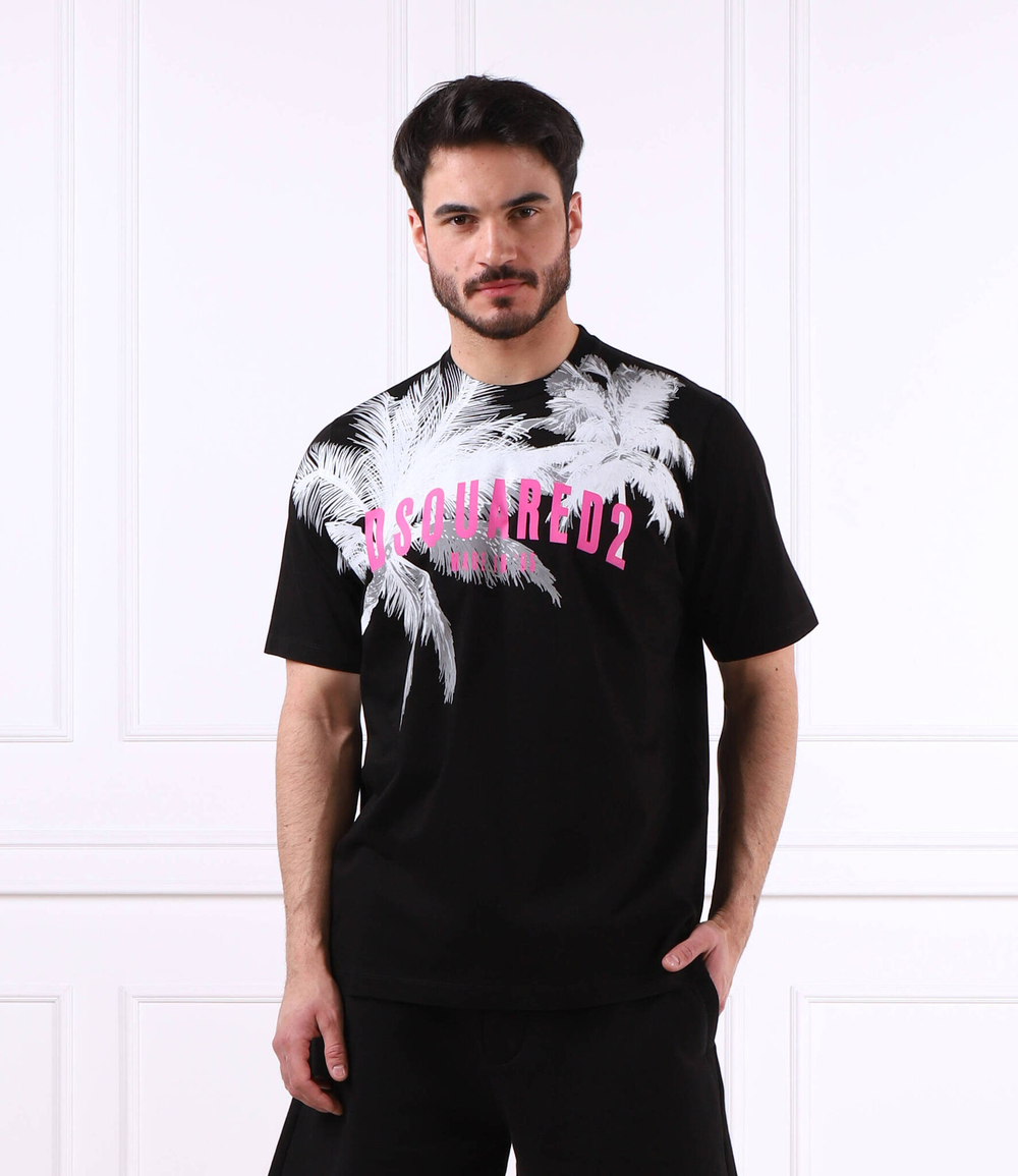 Футболка Dsquared2 - черный(S74GD1098 S23009)