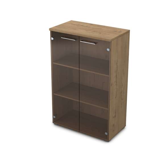 9НШД.017.3 Шкаф средний со стеклом (800*450*1245)