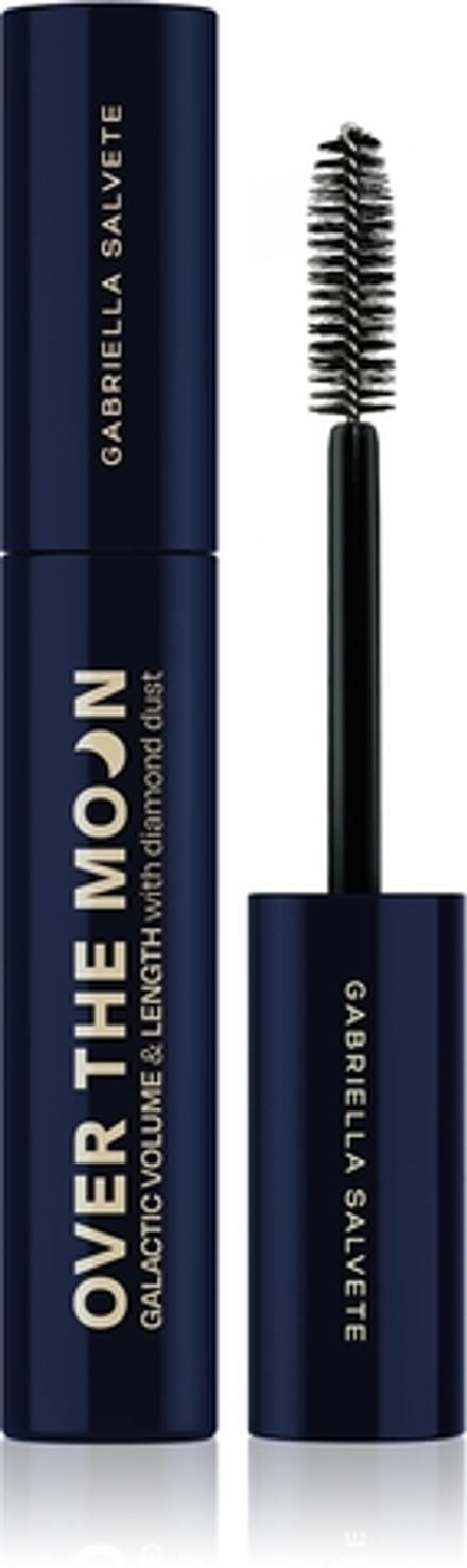 Gabriella Salvete Over The Moon Galactic Volume & Length - Тушь для ресниц с алмазной пудрой, утолщающая и удлиняющая оттенок Black, 9 ml