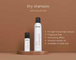 Notino Hair Collection Volume Dry Shampoo Light brown - сухой шампунь для каштановых волос /  Light brown 50  ml  / GTIN 8059300535769