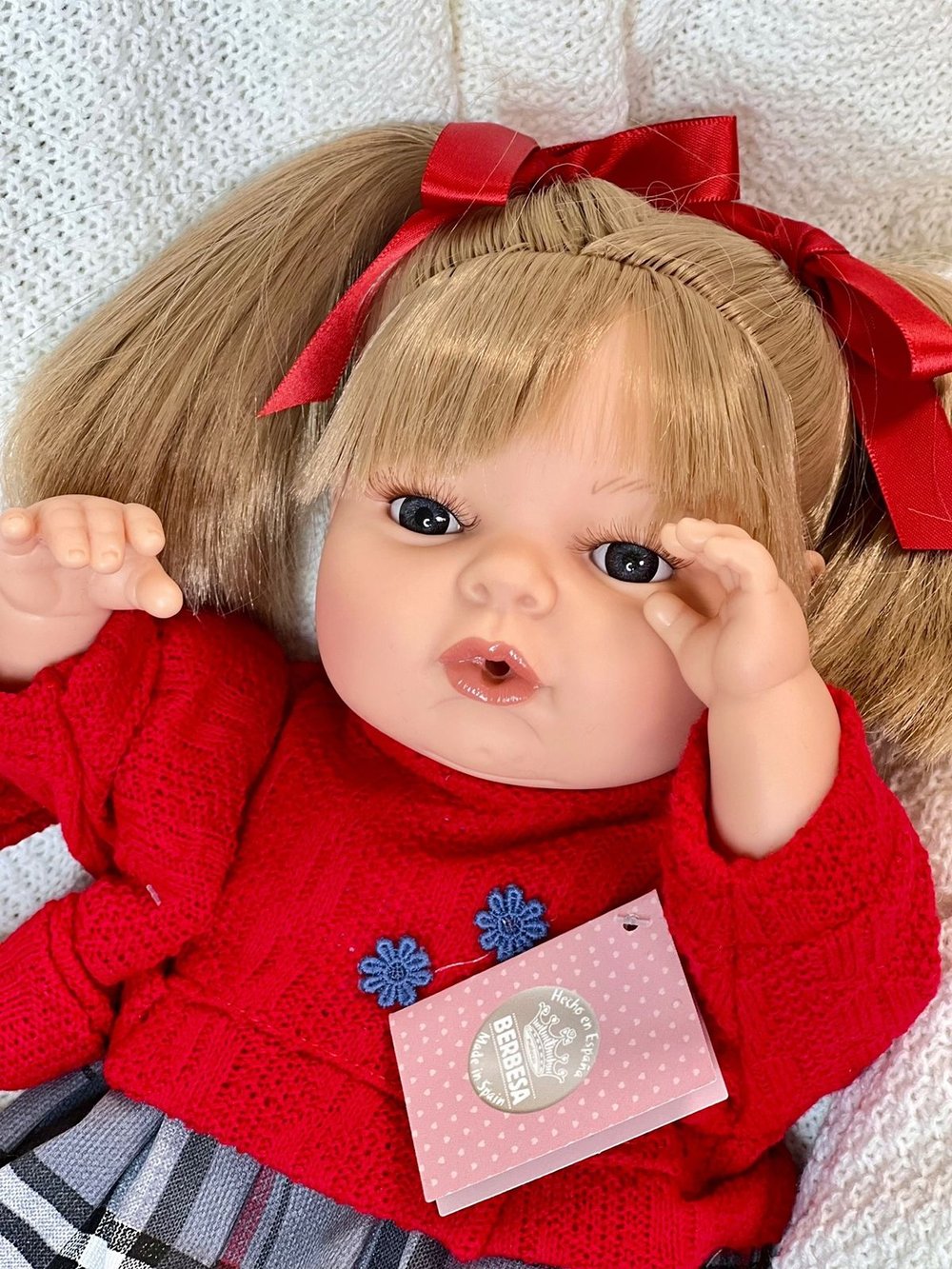 Кукла Berbesa мягконабивная 42см Maria (4313S)