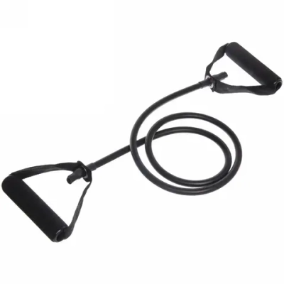 Эспандер трубчатый «Life» 1,30 м (нагрузка 13,5-15,5 кг), черный