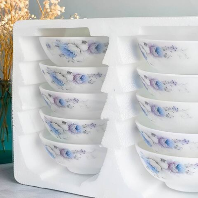 Набор салатников 10 предметов "Виолет", стеклокерамика, Jewel 7326