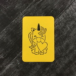 Единорог №23 с сердцем