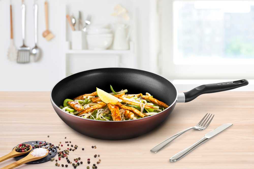 Сковорода-вок Tefal Cook&Clean 28 см 4233628