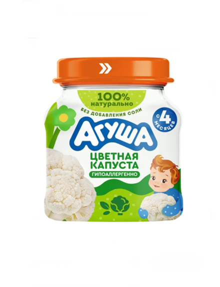 Пюре Агуша цветная капуста 80 гр