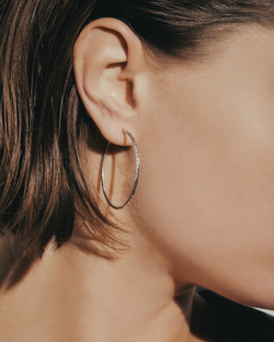 Серьги конго серебро 925 женские