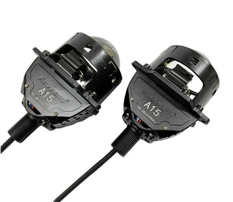 Билед модули Aozoom A15 PRO 24 вольта 2026, 3.0 дюйма, 2 чипа, 5500K, 24V, 58W/65W, крепление 3R и съемное гаечное (комплект, 2шт)