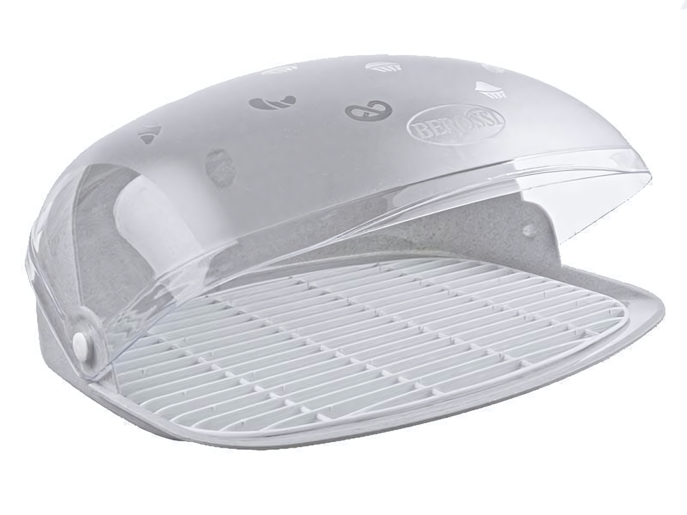 Хлебница "Berossi", белый мрамор