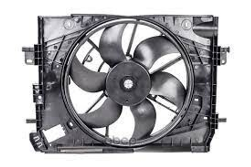 Вентилятор охл. радиат. в сб. Renault Logan с 2014 г. Lada Vesta с 2015 г. Lada XRay A/C+ (JORDEN)