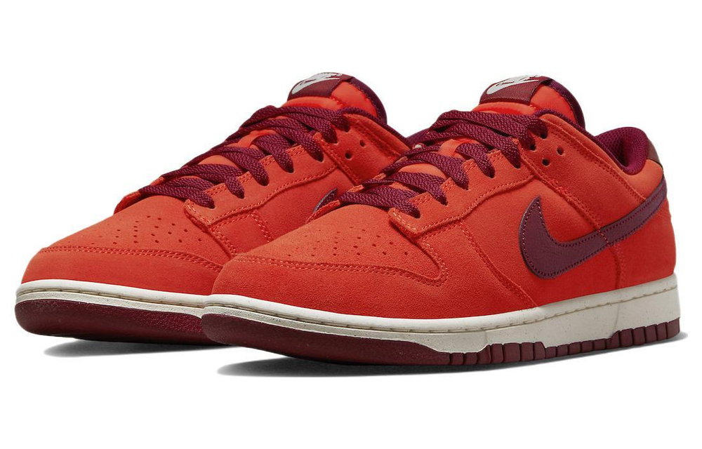 Кроссовки Nike Dunk Low "Orange Suede"