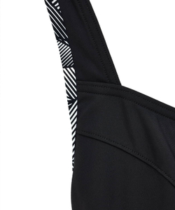 Купальник для плавания Line Black, нейлон