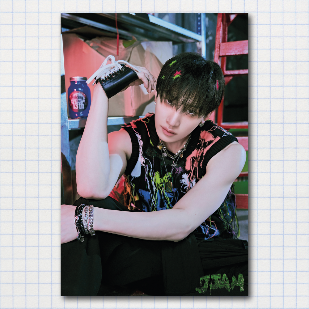 Мини-постер #089 / STRAY KIDS / Бан Чан