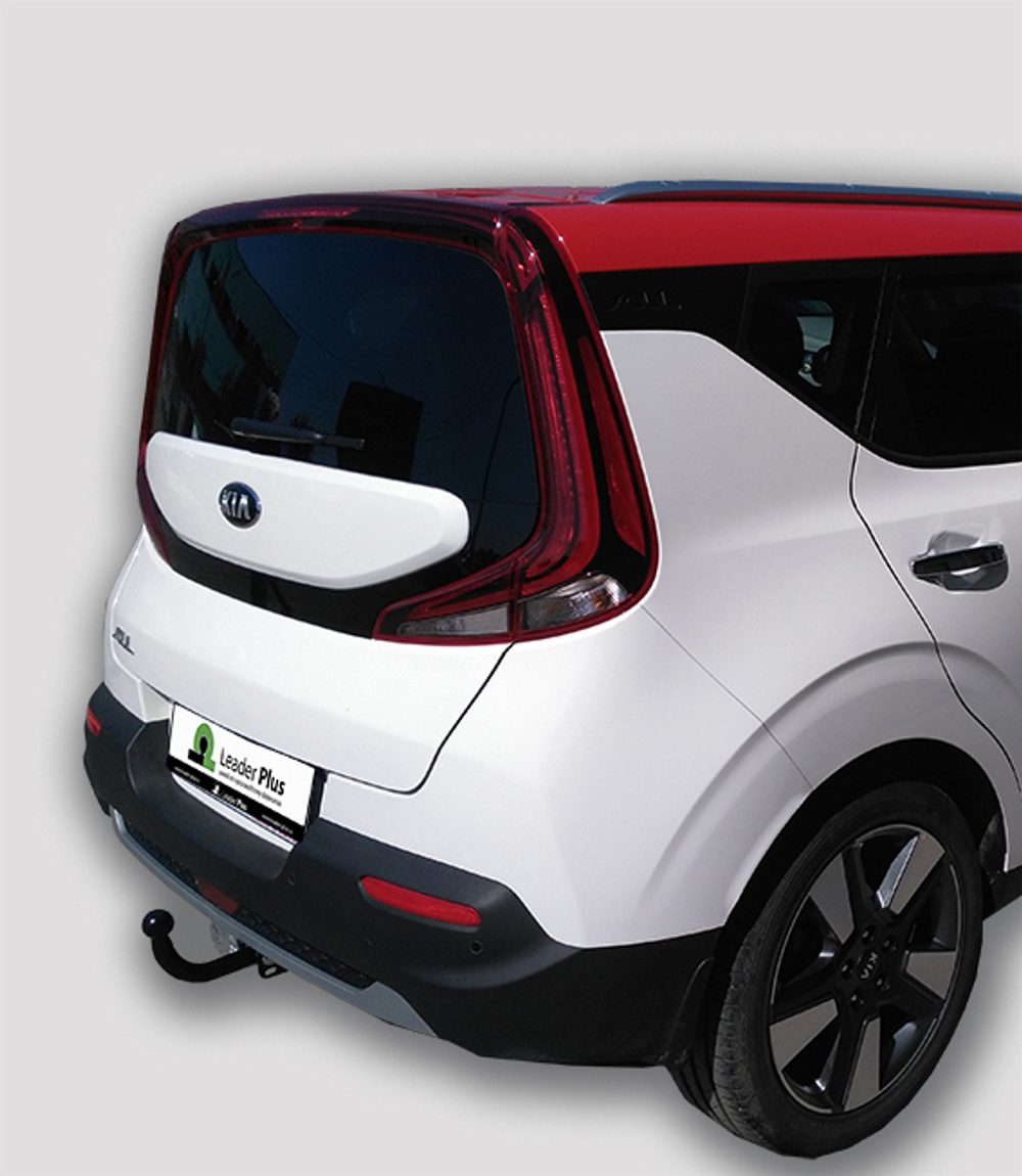 Фаркоп(прицепное) Лидер-Плюс для KIA SOUL 2019- (паспорт и сертификат в комплекте)(без электрики)K129-A