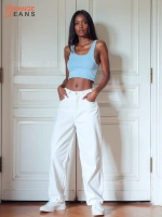 Джинсы багги широкие бойфренды