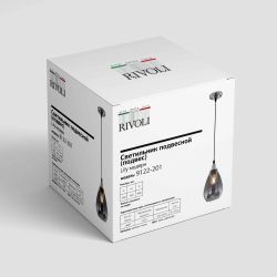 Светильник подвесной (подвес) Rivoli Lily 9122-201 1 х Е27 40 Вт модерн потолочный | Rivoli