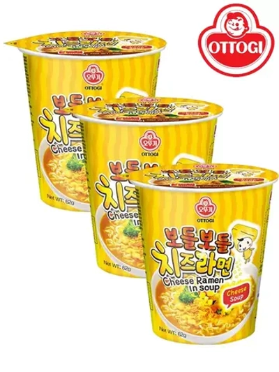 Лапша корейская Рамен со вкусом Сыра 62 г * 3 шт