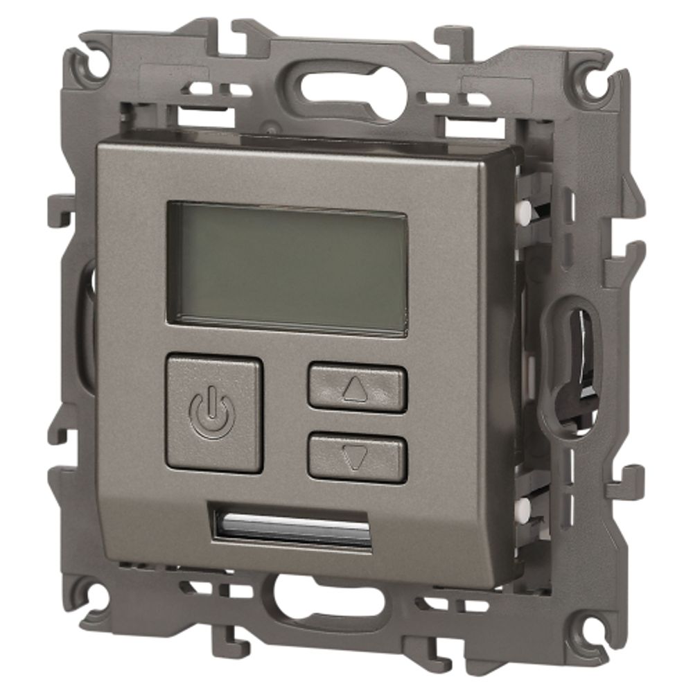 Терморегулятор ЭРА Elegance 14-4111-16 универс.230В-Imax16А, титан