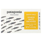 Patagonia Provisions, жареные испанские белые анчоусы с чесноком в органическом оливковом масле первого отжима, 120 г (4,2 унции)