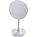 Зеркало настольное «ЭЛАНТРА», круг, цвет хром, 28,5*15см