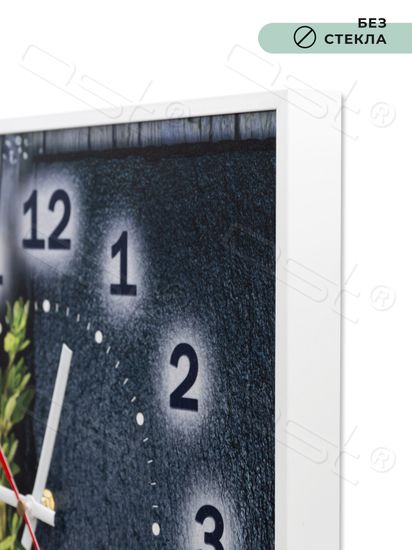 Настенные часы-постер "Правила нашей кухни"