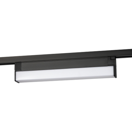 Трековый светильник однофазный ЭРА TR53-1840 BK светодиодный 18Вт 4000K черный