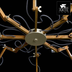 Люстра на штанге Arte Lamp A5700LM-8WH