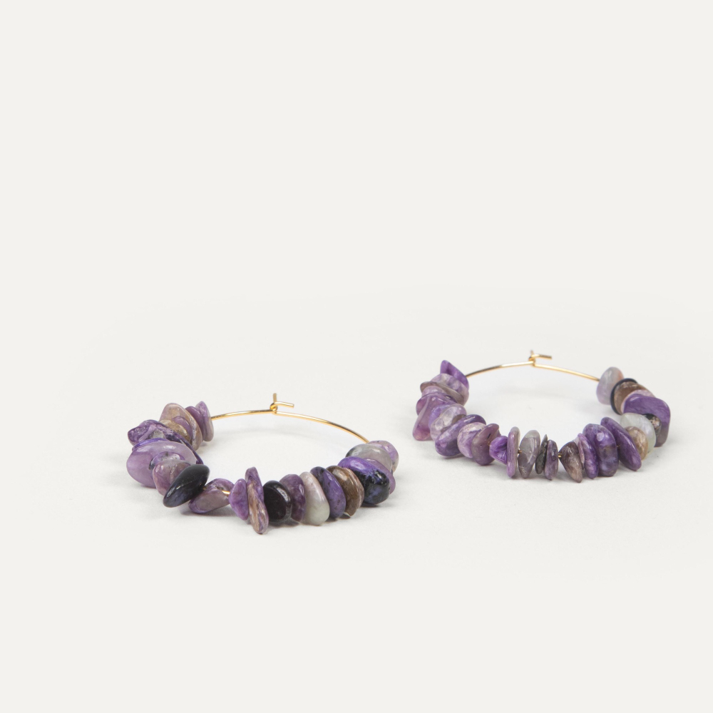 Серьги Crumble