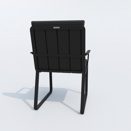 Стул Ideal Patio АЛЬБА антрацит - каркас карбон