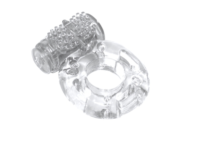 Эрекционное кольцо с вибрацией Rings Axle-pin white 0114-80Lola