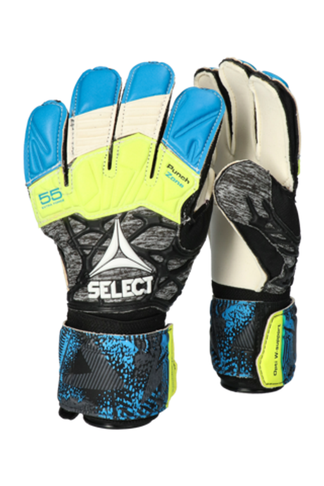 Вратарские перчатки Select 55 Extra Force Flat Cut - многоцветный