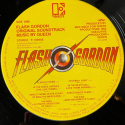 Винтажная виниловая пластинка LP Queen Flash Gordon (Soundtrack Music) (Japan 1980) (Obi) Football Fight