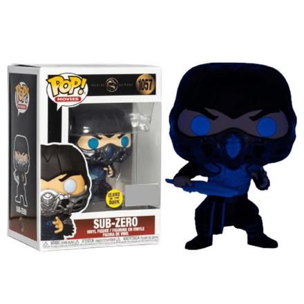 Фигурка Funko POP! Movies Mortal Kombat Sub Zero (светится в темноте) (Exc)