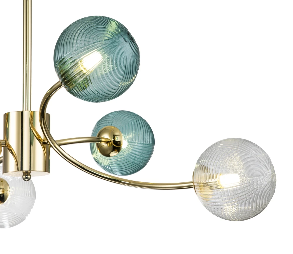 Люстра на штанге Indigo SELVA 11032/6R Gold V000296