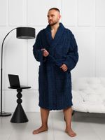 Халат мужской Идеал-3 Виотекс СИНИЙ