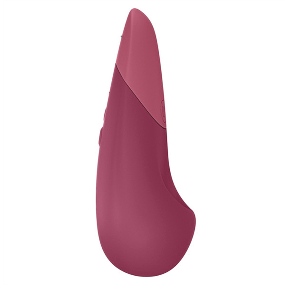 Темно-розовый клиторальный вибратор 14,2см Womanizer Vibe Rose WZFS1SG3