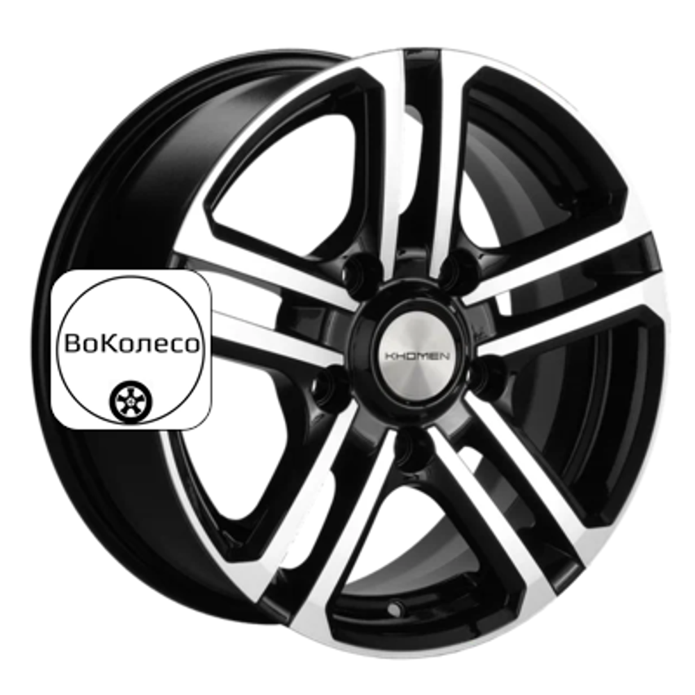 6,5x16/5x139,7 ET35 D98,5 KHW1602 (Niva 4x4 Bronto) Black-FP (под ORG) Khomen Wheels