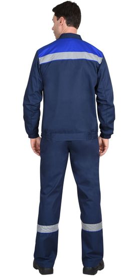 Костюм "Сириус-Мастер" брюки (т.синий/василек)