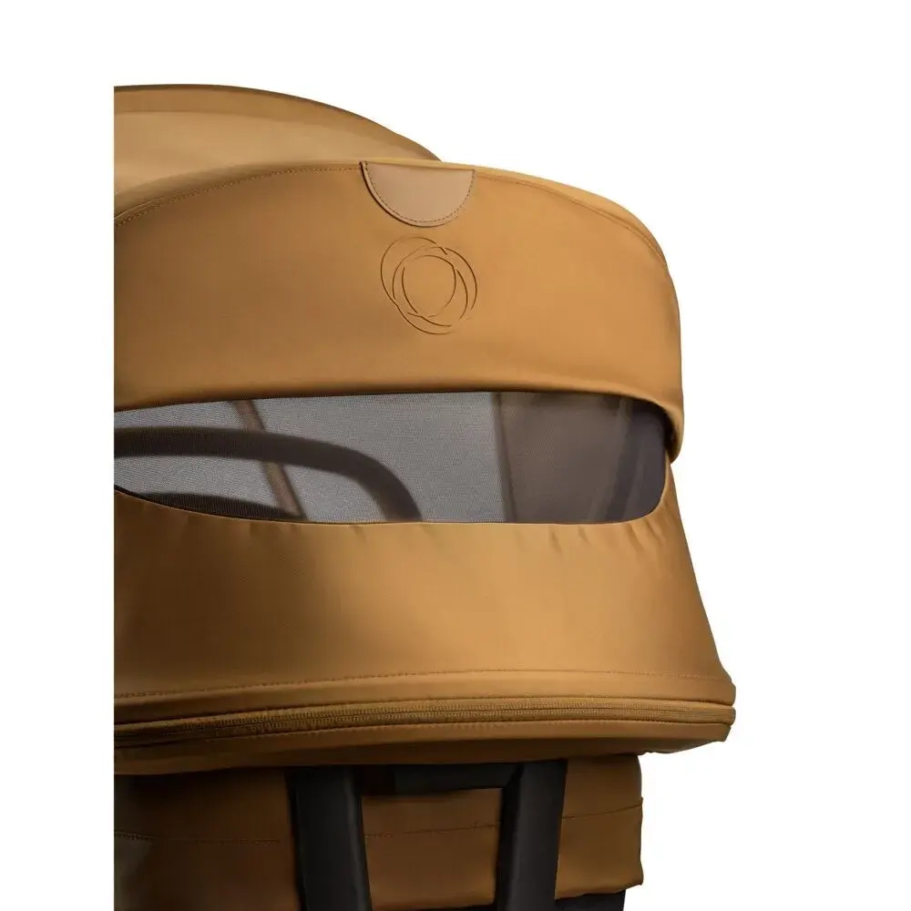 Коляска 2 в 1 Bugaboo Fox 5 Complete Noir Limited Edition Amber Glow