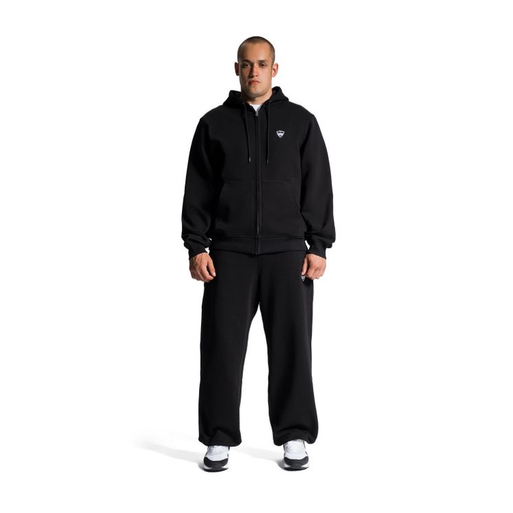 Худи-зиппер Питерский Щит База, черный