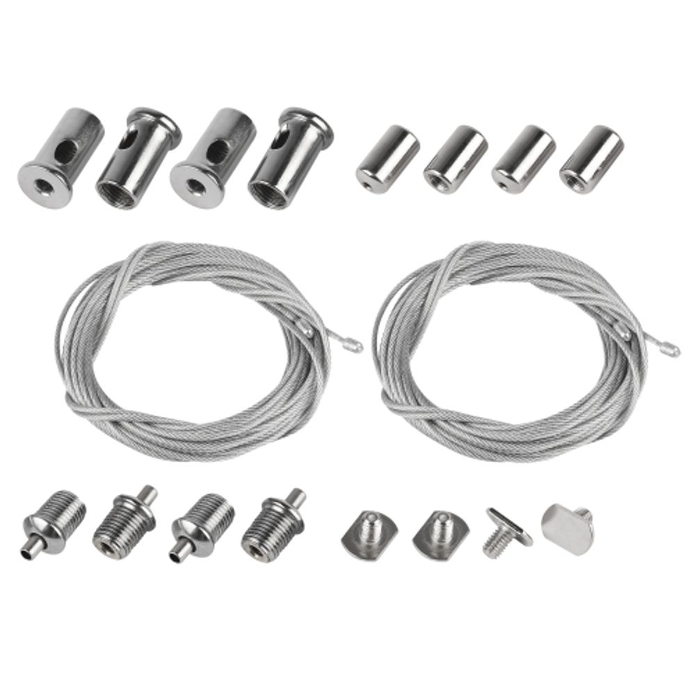 Набор тросов ЭРА 6060-5 2м для подвеса для профиля 6060 4шт | Профили для светодиодных лент