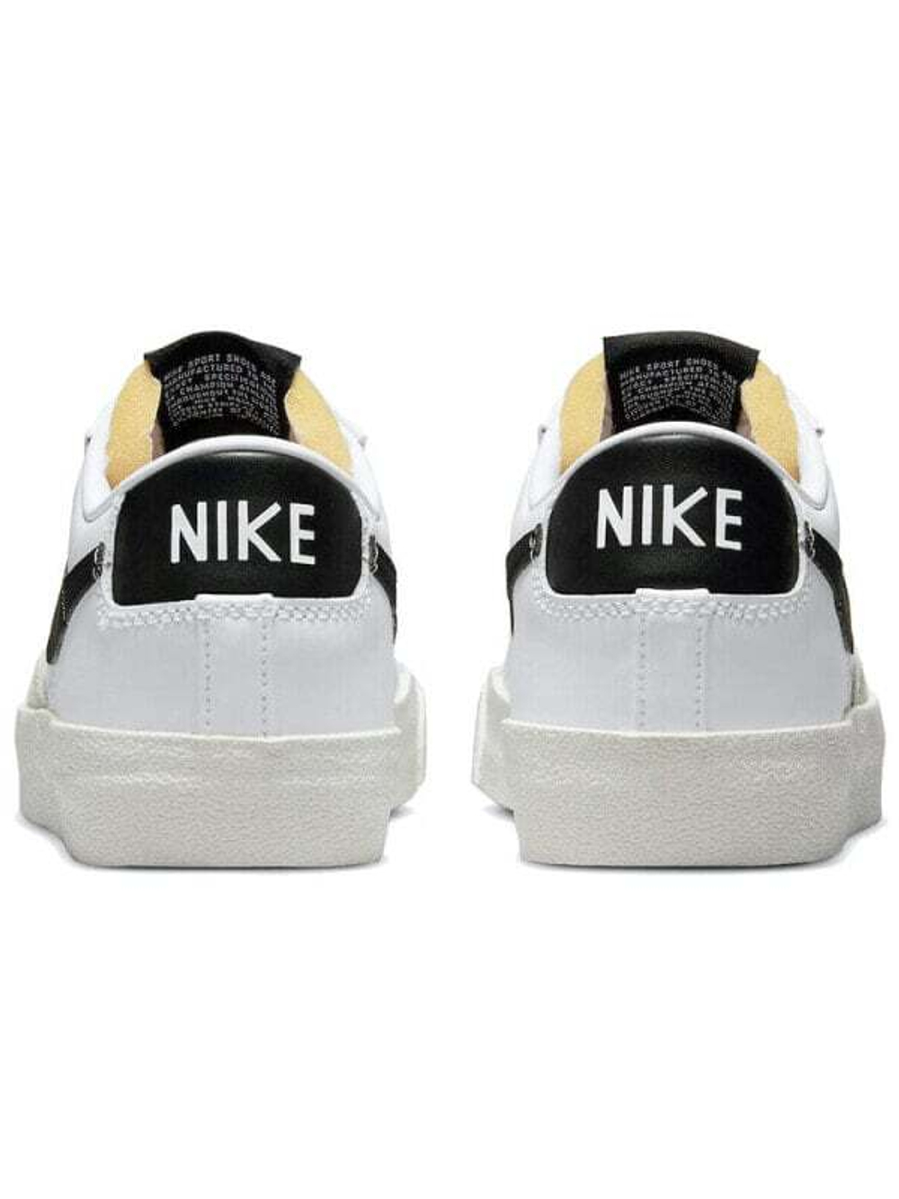 Кроссовки Nike Blazer Low 77 White Black Women's