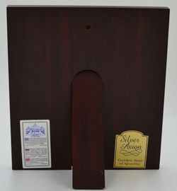 Икона Всецарица в серебряном окладе. 15 х 18 см